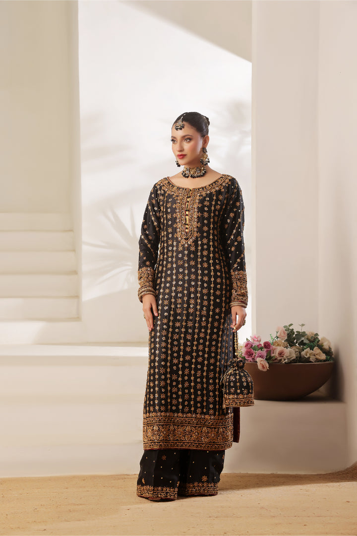 Luxury Hand Embellished 3pc - FW-11