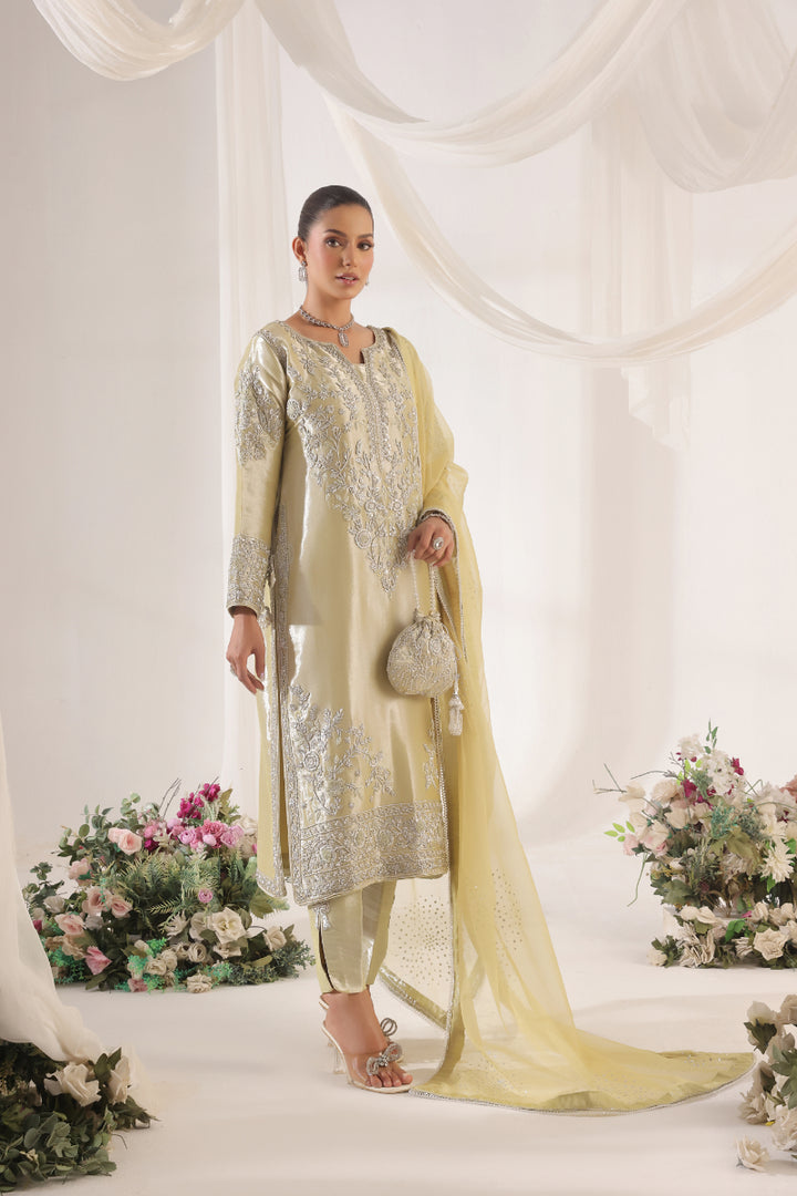 Luxury Hand Embellished 3pc - FW-20