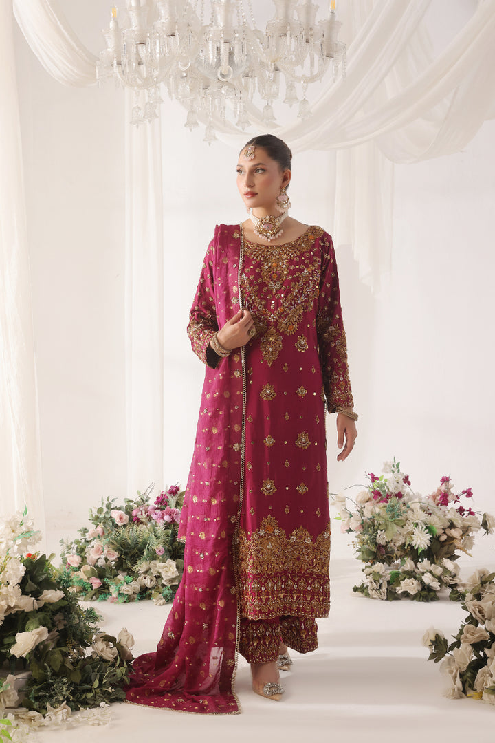 Luxury Hand Embellished 3pc - FW-21