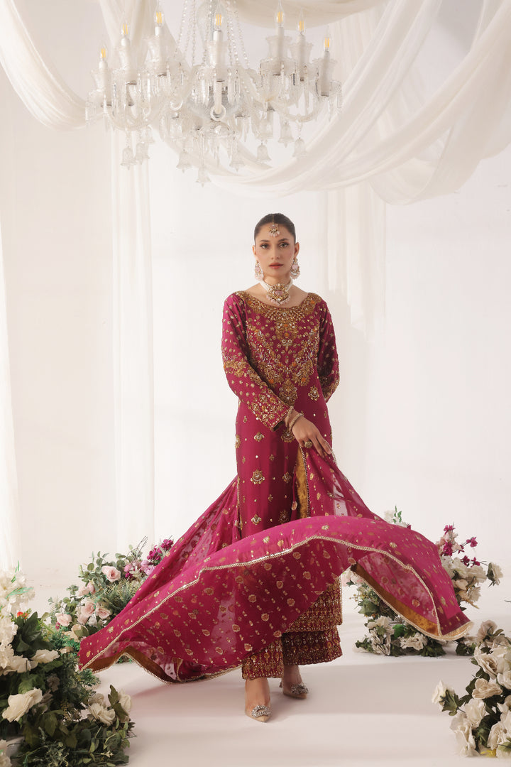 Luxury Hand Embellished 3pc - FW-21
