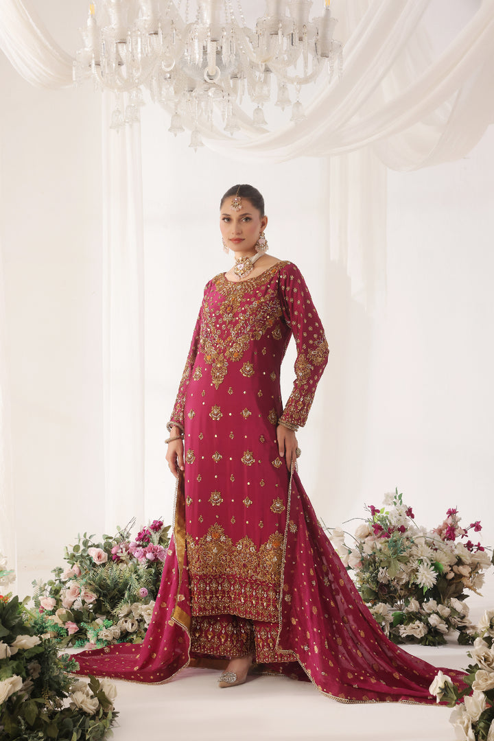 Luxury Hand Embellished 3pc - FW-21