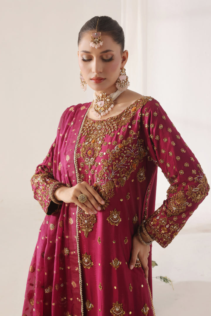 Luxury Hand Embellished 3pc - FW-21