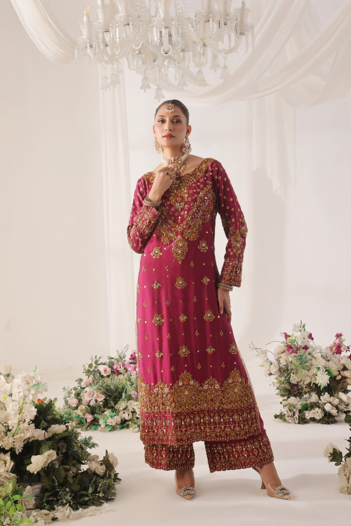 Luxury Hand Embellished 3pc - FW-21