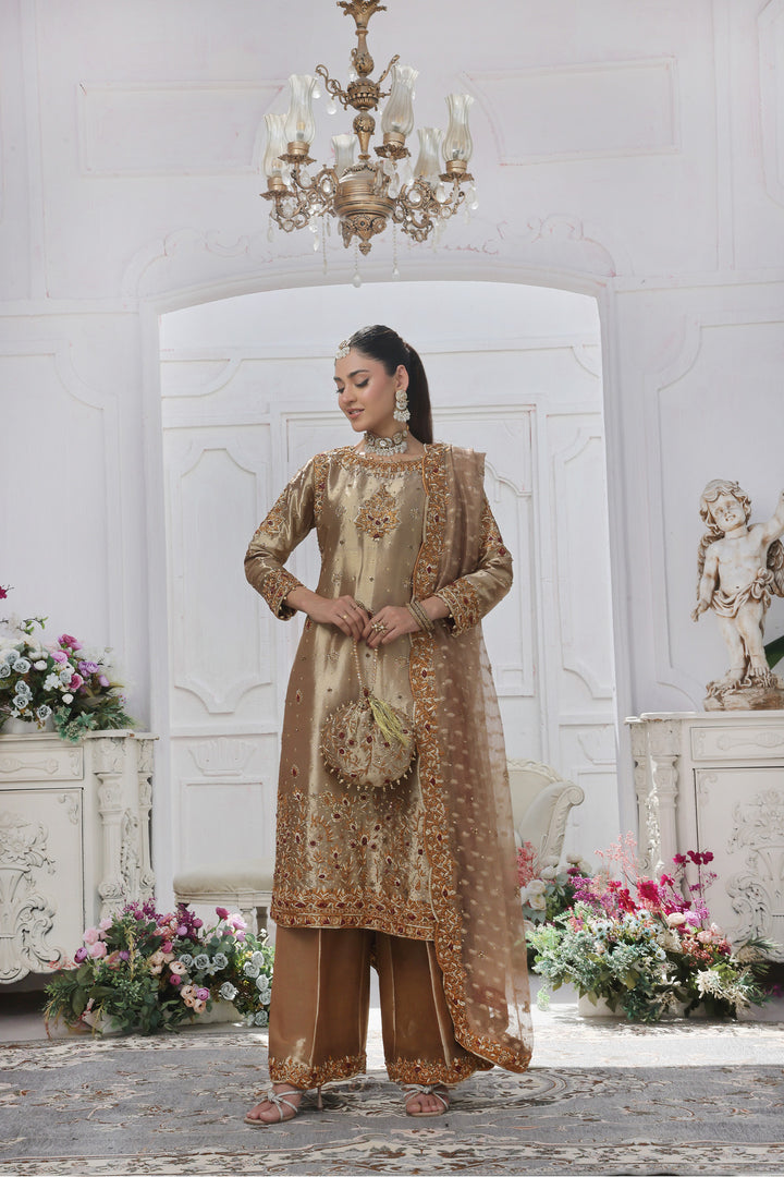 Luxury Hand Embellished 3pc - FW-07