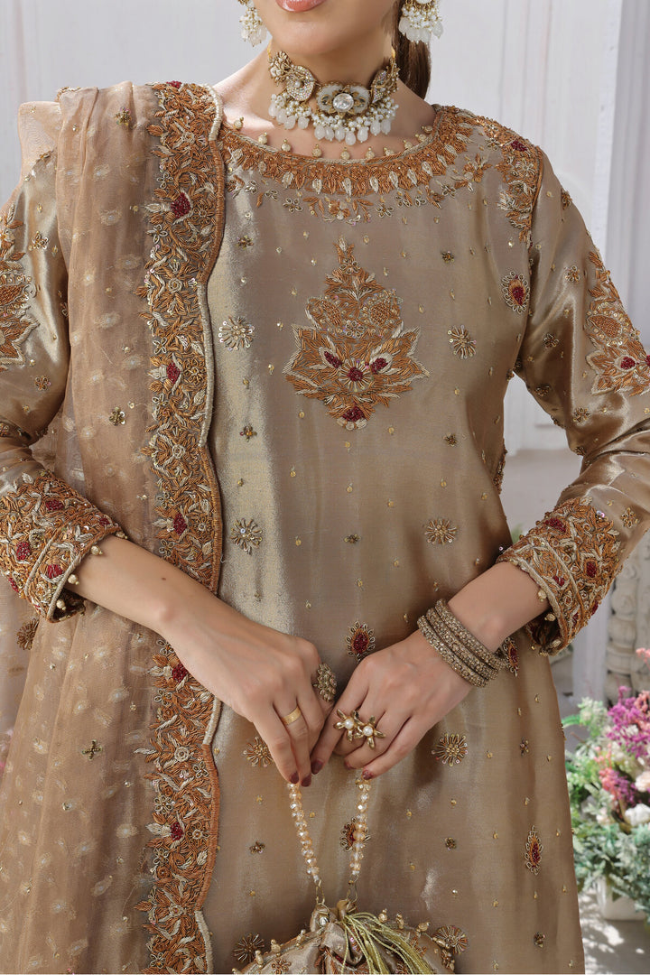 Luxury Hand Embellished 3pc - FW-07