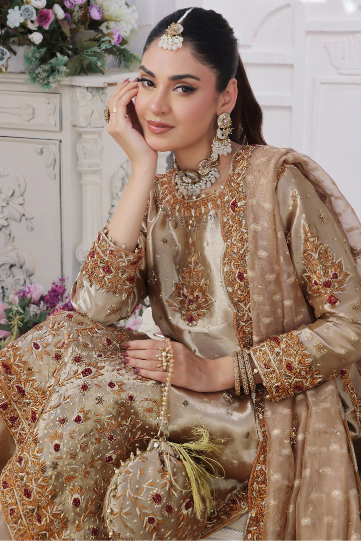 Luxury Hand Embellished 3pc - FW-07