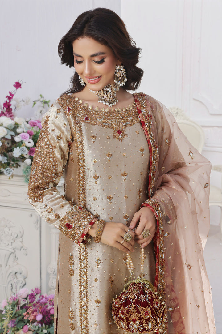 Luxury Hand Embellished 3pc - FW-08