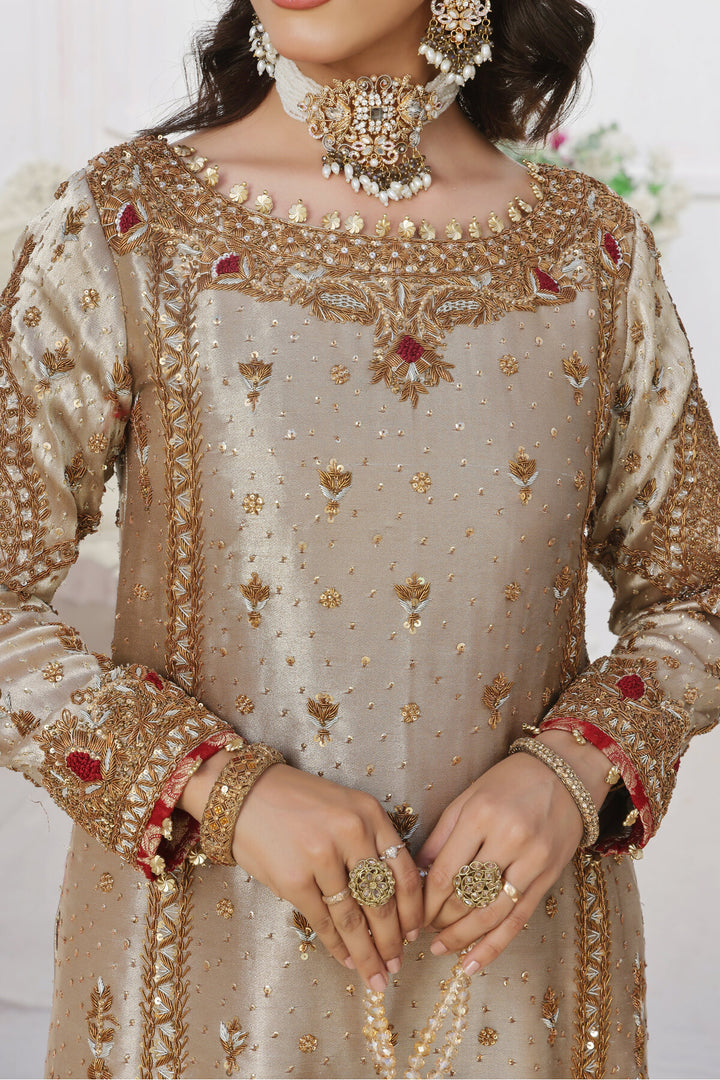 Luxury Hand Embellished 3pc - FW-08