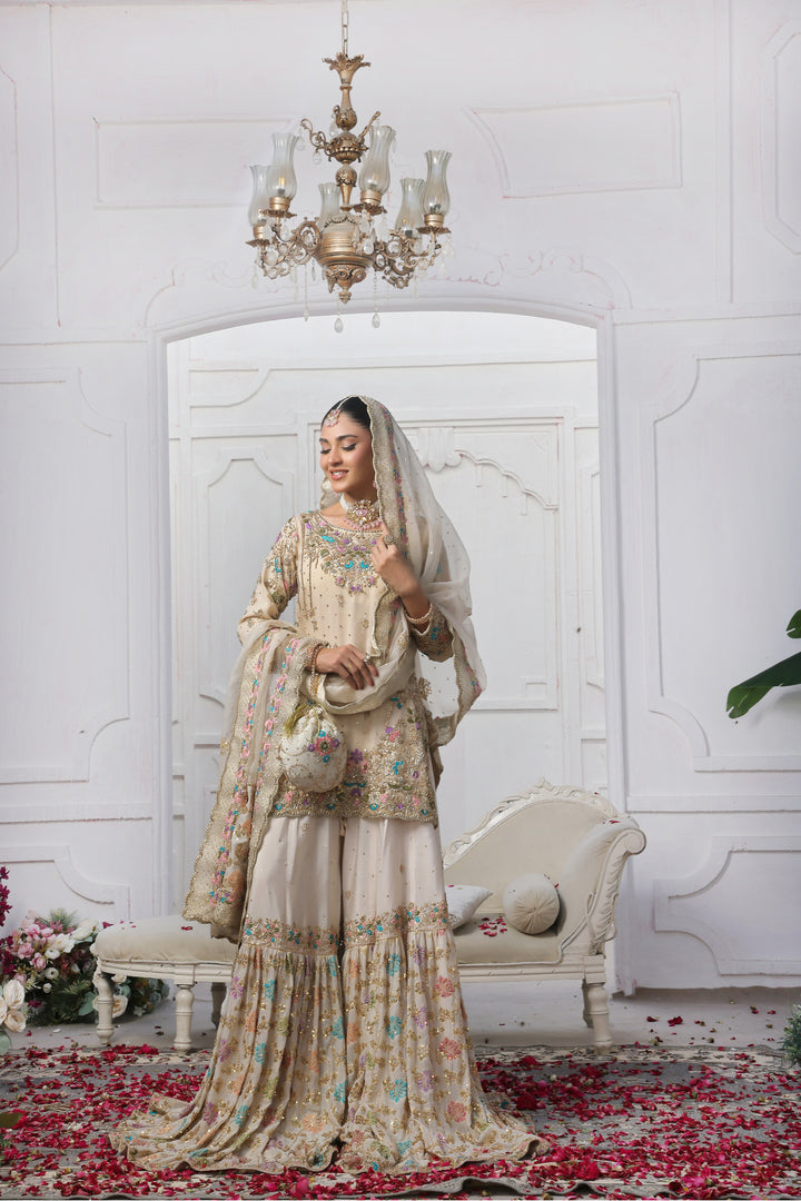 Luxury Nikkah  Gharara Outfit -NW-01