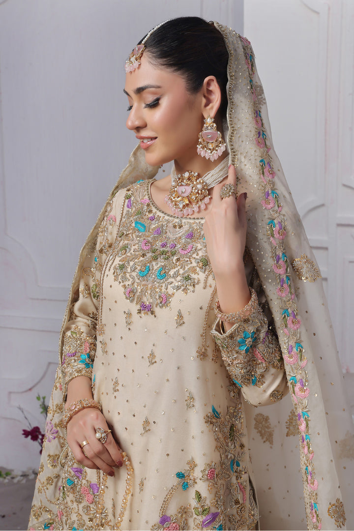 Luxury Nikkah  Gharara Outfit -NW-01