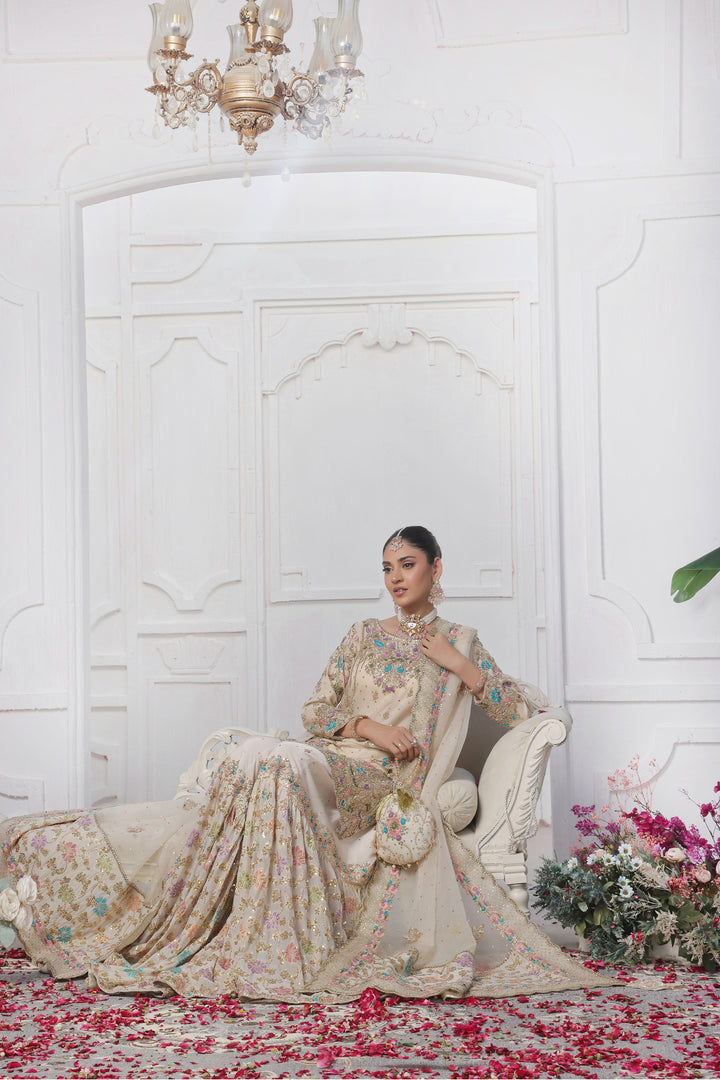 Luxury Nikkah  Gharara Outfit -NW-01
