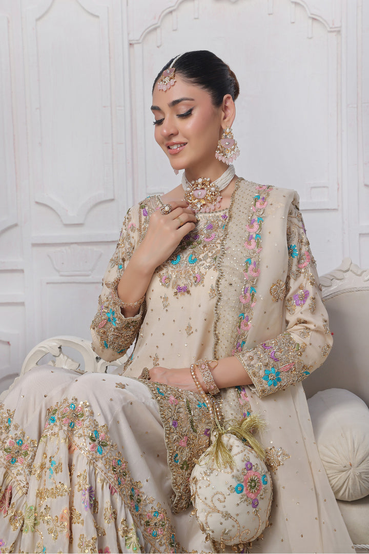 Luxury Nikkah  Gharara Outfit -NW-01