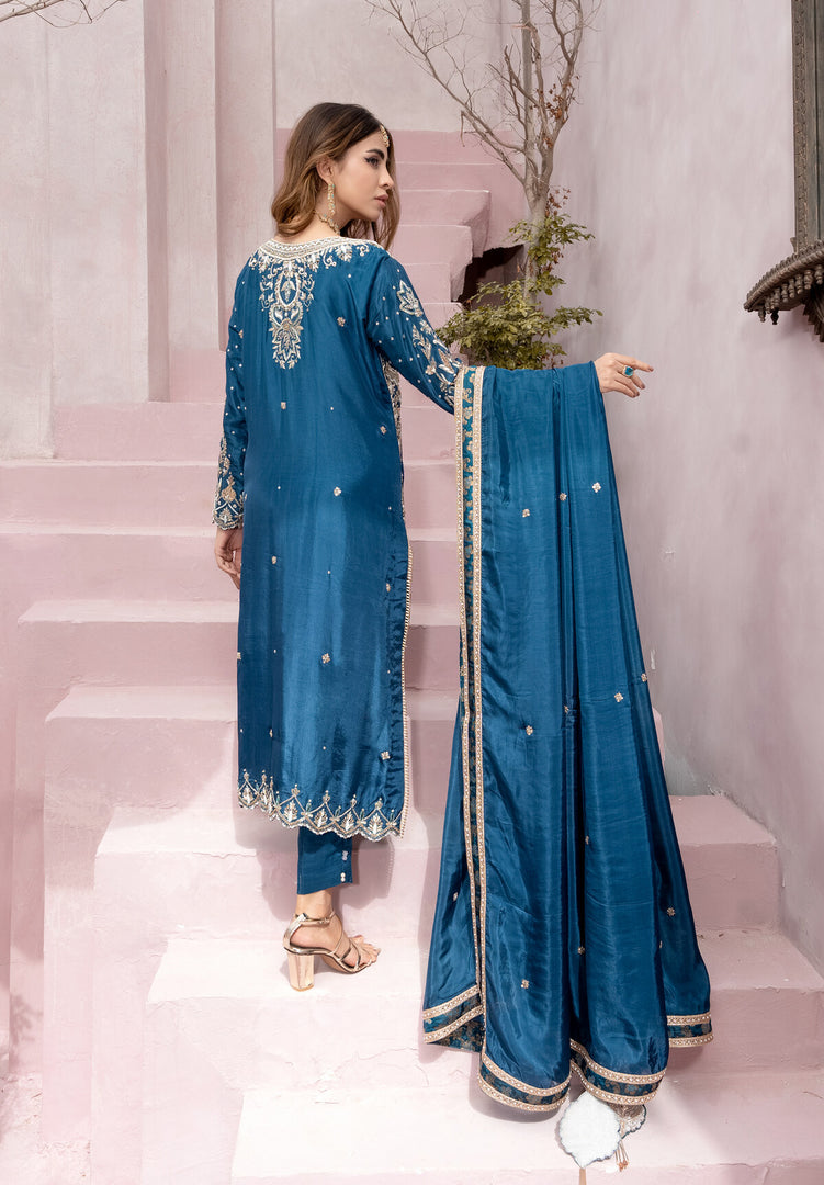 Hand Embellished 3pc Outfit - FW-05
