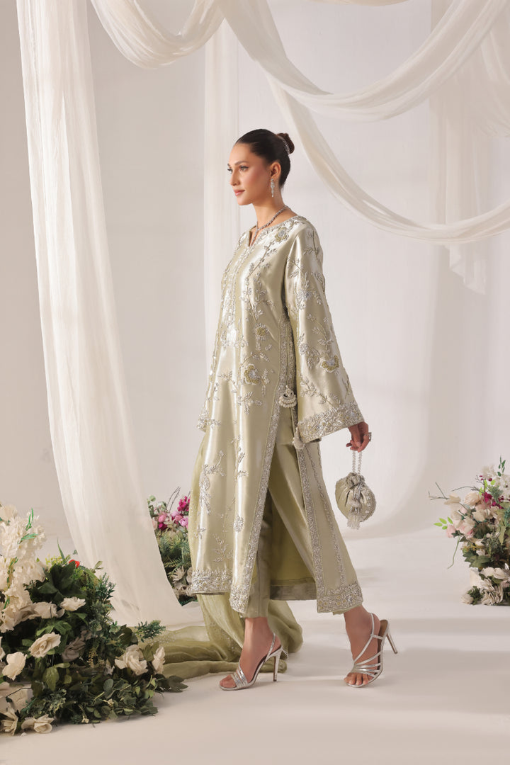 Luxury Hand Embellished 3pc -  FW-19