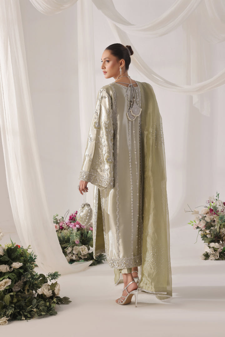 Luxury Hand Embellished 3pc -  FW-19