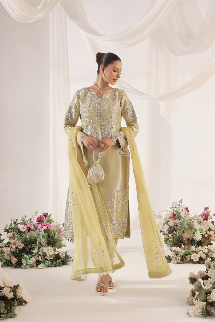 Luxury Hand Embellished 3pc -  FW-20