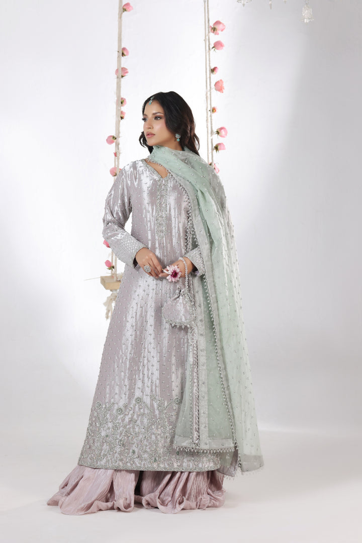 Luxury Hand Embellished 3pc -  FW-36