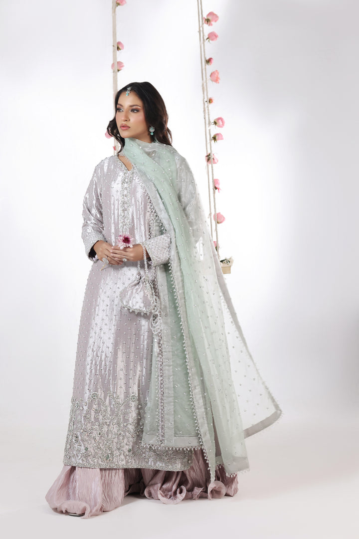 Luxury Hand Embellished 3pc -  FW-36