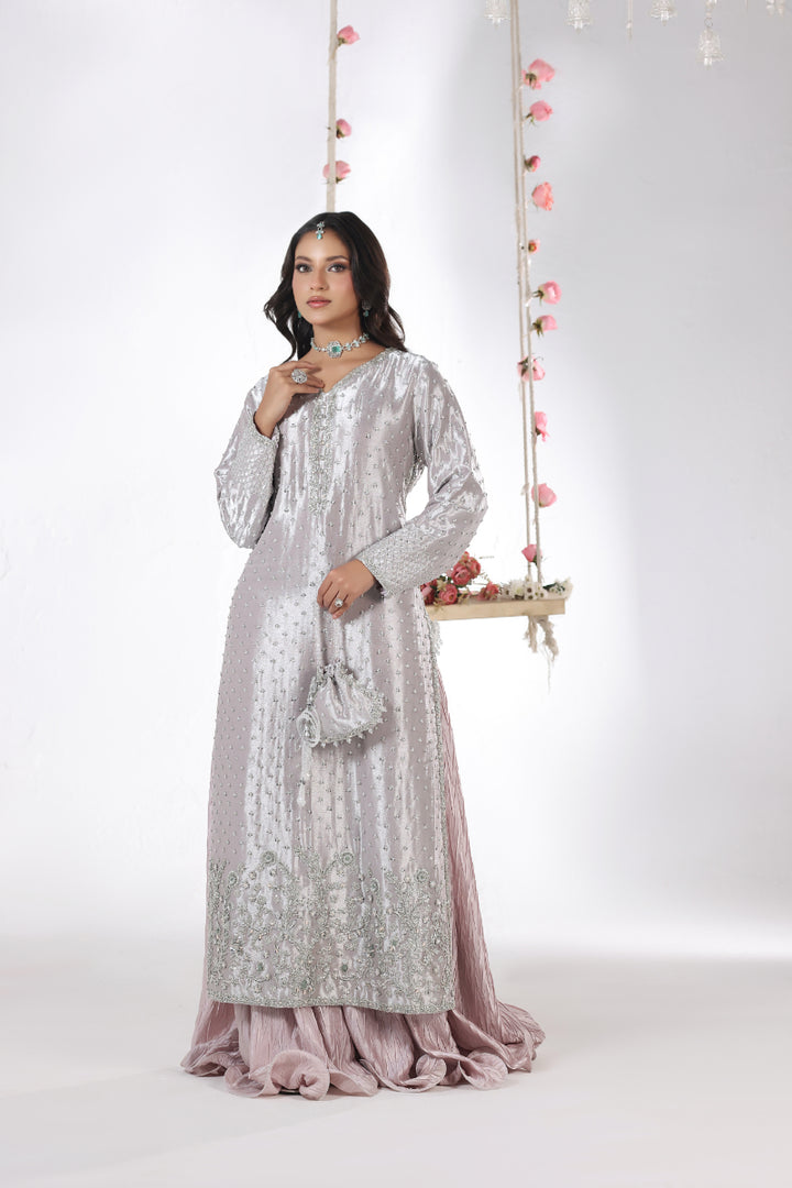 Luxury Hand Embellished 3pc -  FW-36