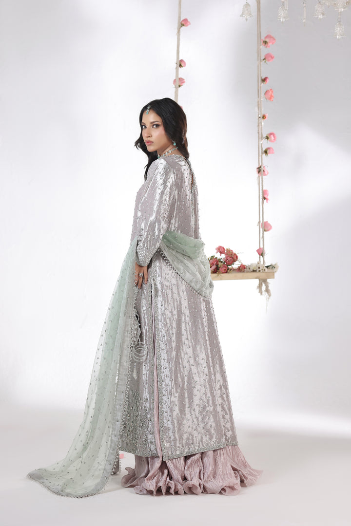 Luxury Hand Embellished 3pc -  FW-36