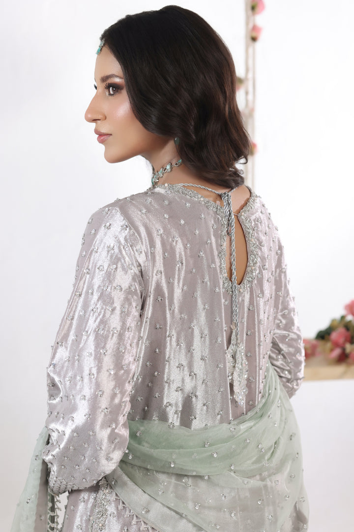 Luxury Hand Embellished 3pc -  FW-36