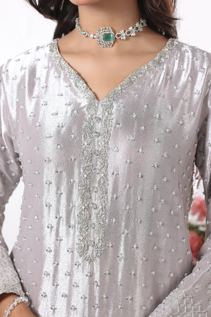 Luxury Hand Embellished 3pc -  FW-36