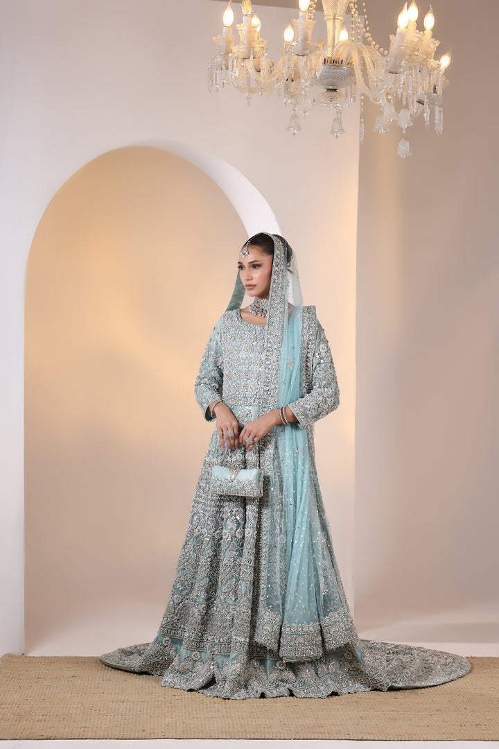 Ice Blue reception Tail Maxi