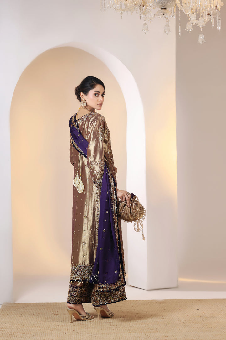 Luxury Hand Embellished 3pc -  FW-25